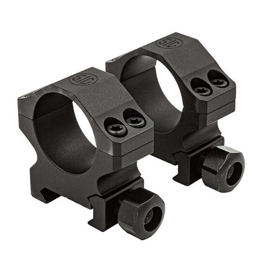 Scope Mounts Sig Sauer ZPAP M70 SIG ALPHA1 1 MED RINGS ALUM MATTE BLK